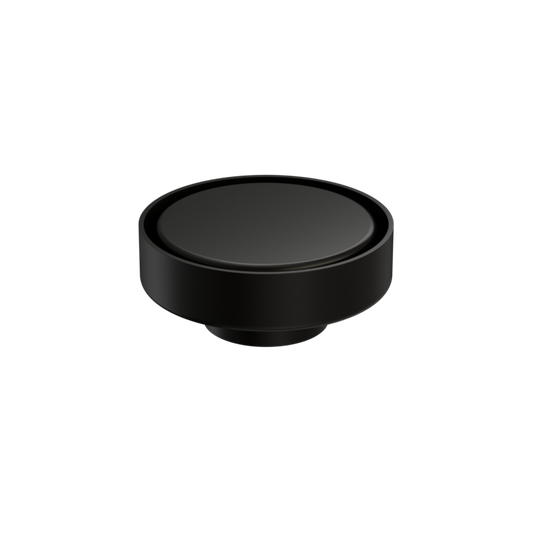 Nero 100mm Round Tile Insert Floor Waste 50mm Outlet Matte Black