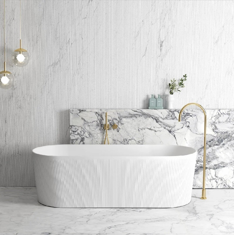 Otti Noosa Bath 1700 Matt White