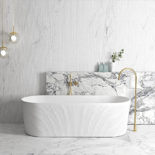 Otti Noosa Bath 1700 Matt White