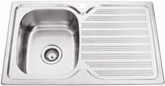 Arden Single Bowl Single Drainer Sink LHB/RHB 780mm