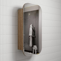 Como Harvest Frameless Sculpted Shaving Cabinet