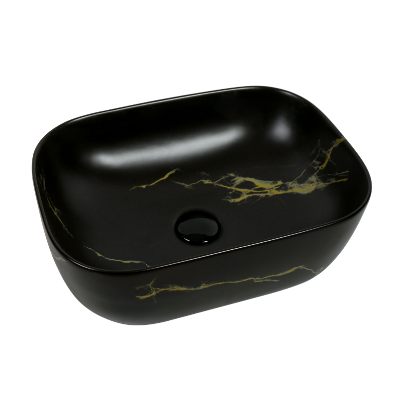 Aurea NILAH Rectangular Premium Ceramic Above-Counter Basin NV06