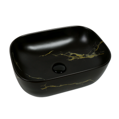 Aurea NILAH Rectangular Premium Ceramic Above-Counter Basin NV03