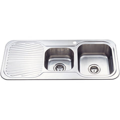 Coral 1 & 3/4 Bowl Single Drainer Sink LHB/RHB 1080mm