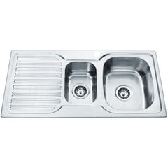 Arden 1 & 1/2 Bowl Single Drainer Sink LHB/RHB 980mm