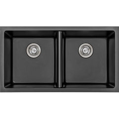 Coral Granite Double Bowl Sink 848x467x240