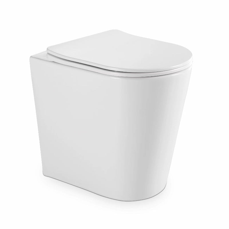 Vero Tornado Rimless Wall Faced Floor Pan Gloss White