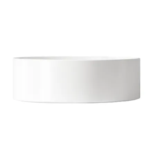 Artis 88 Radius Round Basin Matte White with Straight Edge 355X355x120mm