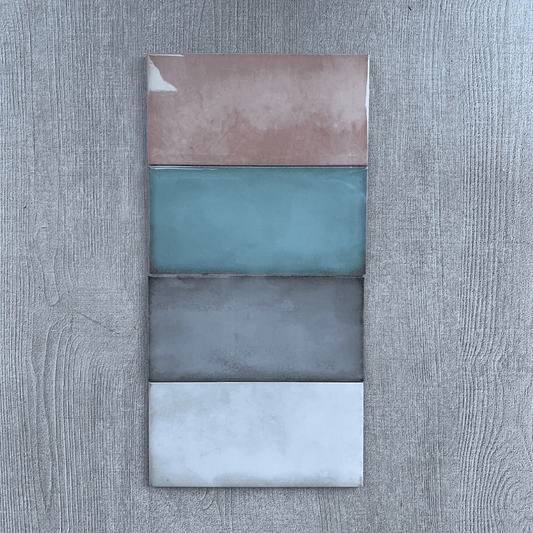 Amalfi Subway Turquoise Gloss 100x200mm