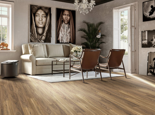 Aquaglow Laminate Flooring Spotted Gum