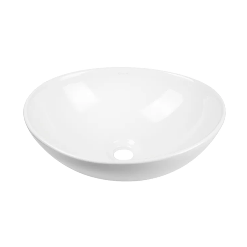 Counter Basin Oval White Gloss