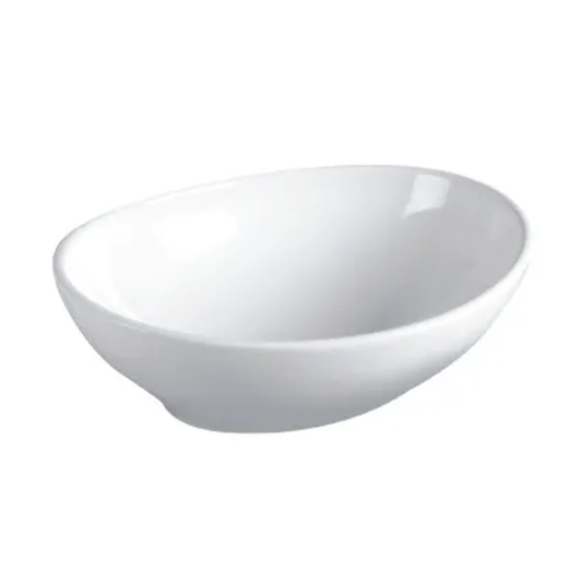 Above Counter Basin Oval White Gloss 400X345X145mm