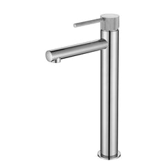 Essence High Rise Basin Mixer With Knurled Handle – Chrome