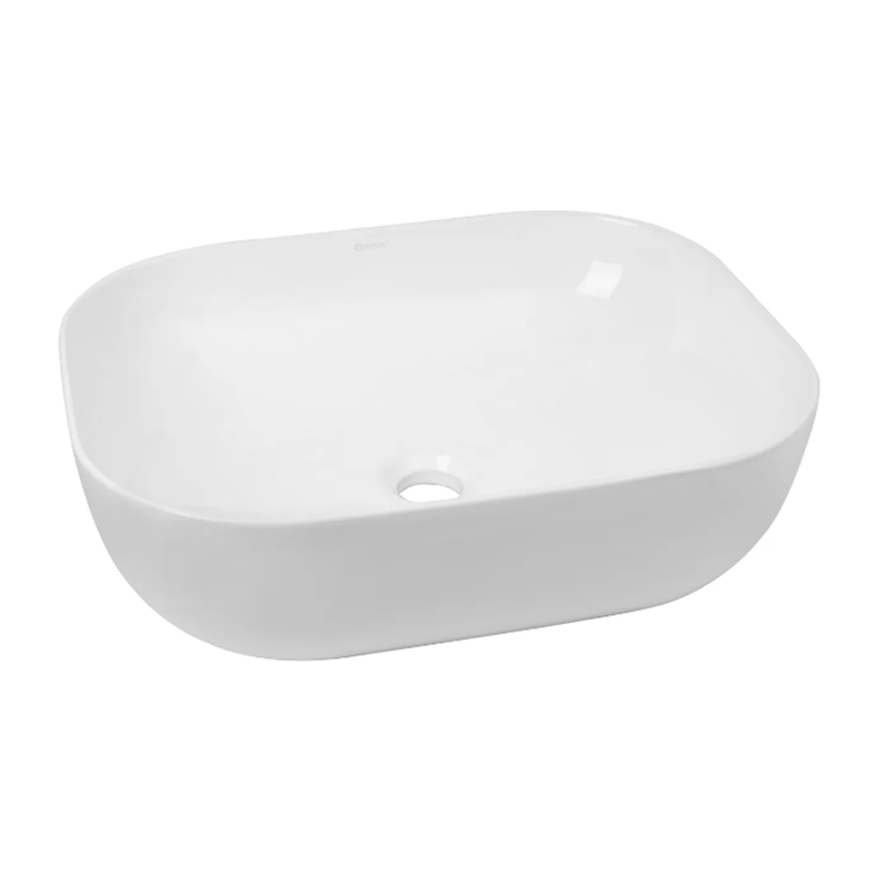 Above Counter Basin Square White Gloss 400X390X150mm
