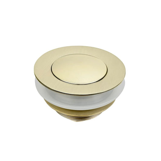 Bathtub 40mm Brushed Gold Pop Up Waste