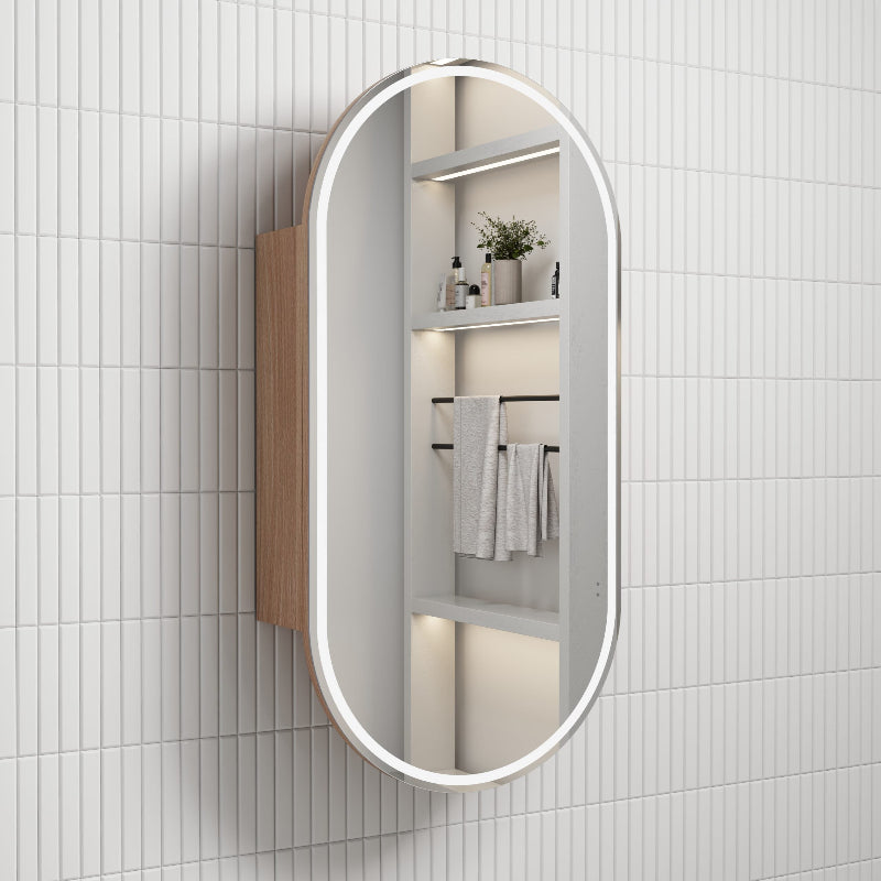 Monaco LED Mia Shaving Cabinet Frameless