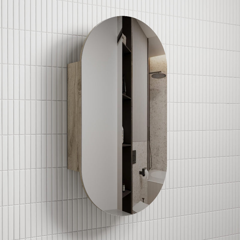 Monaco Max Frameless Sculpted Shaving Cabinet