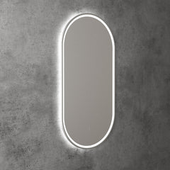 Monaco LED Mirror with Brushed Bronze Frame