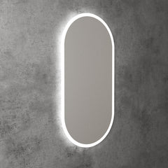 Monaco LED Mirror with Brushed Bronze Frame