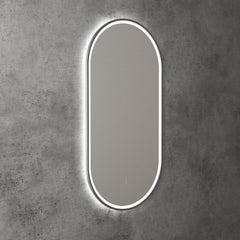 Monaco LED Mirror with Brushed Bronze Frame