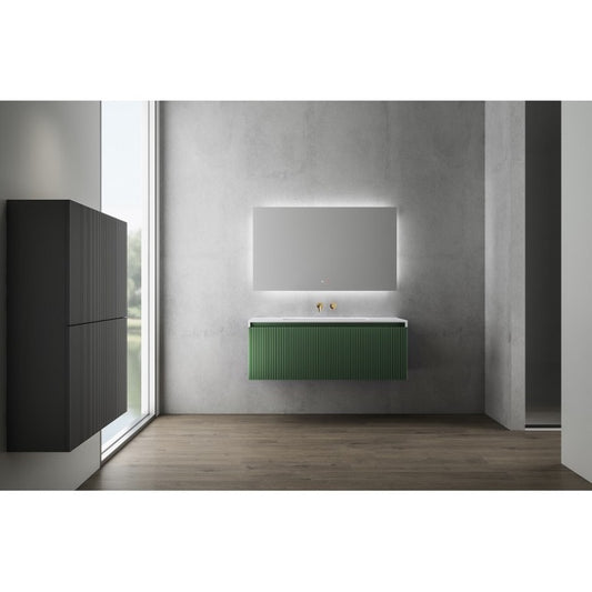 Belbagno Rimini Wall Hung Vanity Rain Forest 1200mm