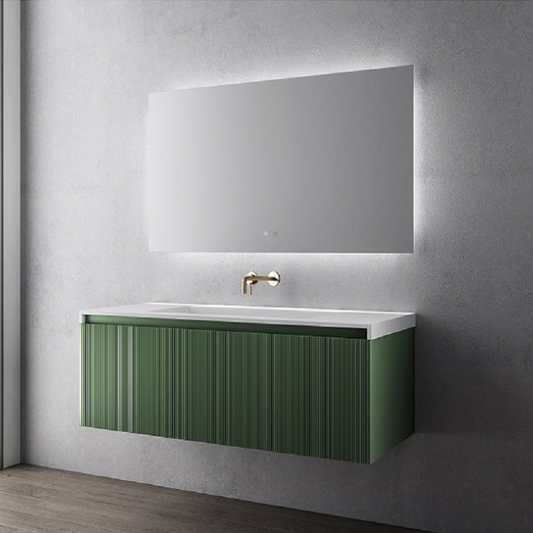 Belbagno Rimini Wall Hung Vanity Rain Forest 1200mm