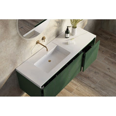 Belbagno Rimini Wall Hung Vanity Rain Forest 1400mm