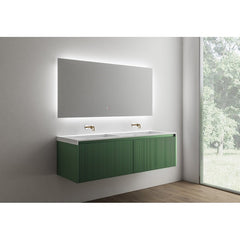 Belbagno Rimini Wall Hung Vanity Rain Forest 1500mm