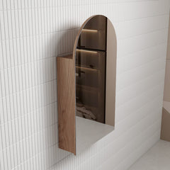Florence Mia Frameless Sculpted Shaving Cabinet