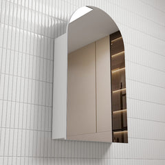 Florence Mia Frameless Sculpted Shaving Cabinet