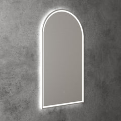 Florence LED Mirror with Brushed Bronze Frame