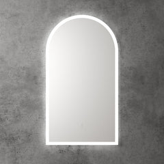 Florence LED Mirror with Brushed Bronze Frame