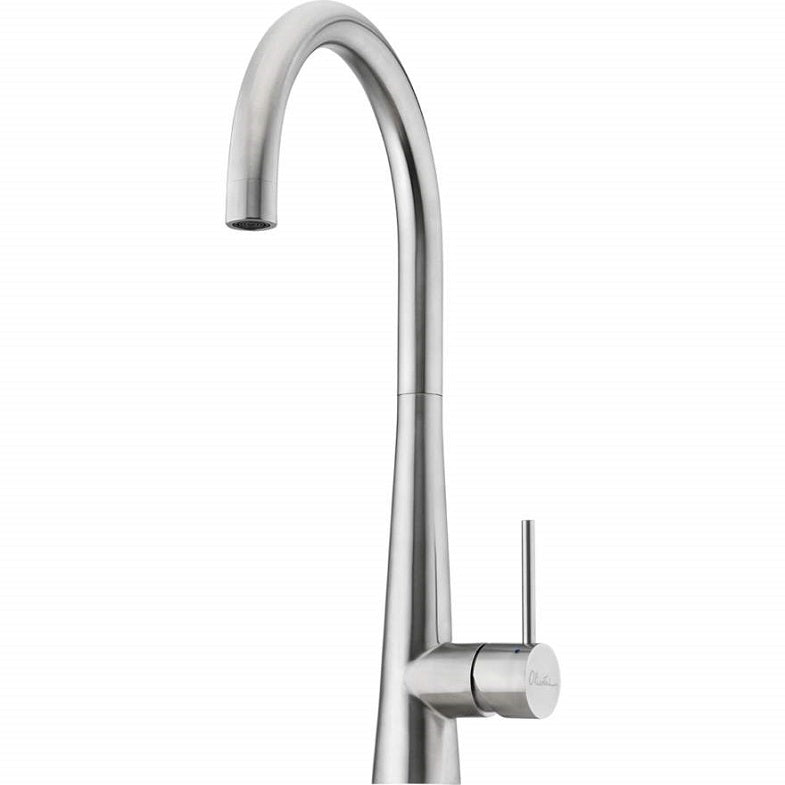 Oliveri Essente Goose Neck Mixer Stainless Steel