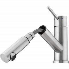 Oliveri Essente Swivel Pull Out Mixer Stainless Steel