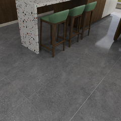 Galaxy Dark Grey Matt Tile 300x600