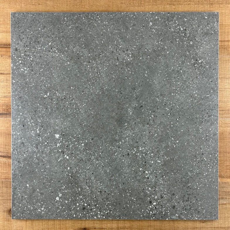 Galaxy Dark Grey Matt Tile 600x600