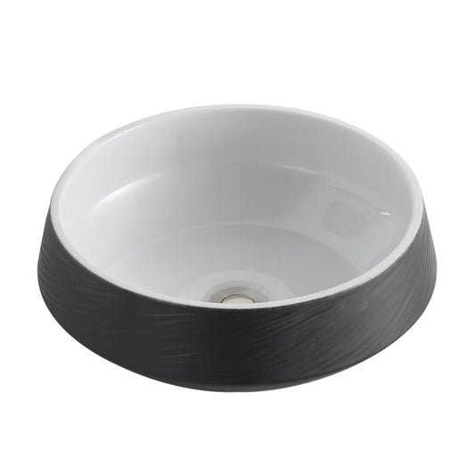 Otti Handcraft Black & White Basins 410X410x140mm