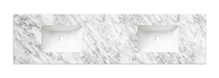 Otti Laguna Satin White Wall Hung Vanity 1790x460x550mm