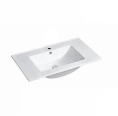 Otti Laguna Satin White Wall Hung Vanity 740x460x550mm