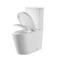 Vero Full Rimless Toilet Suite Gloss White