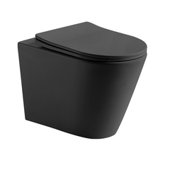 Altiro Inwall Wall Hung Toilet Suite Matte Black