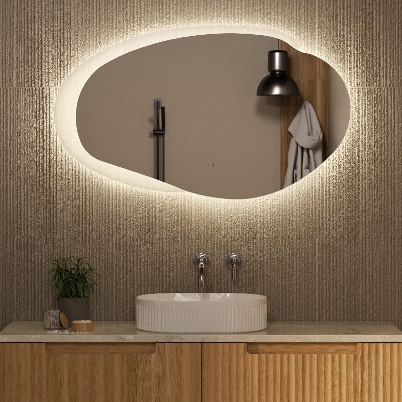Carlisle LED Mirror 1100mm with Matte Grey Frame