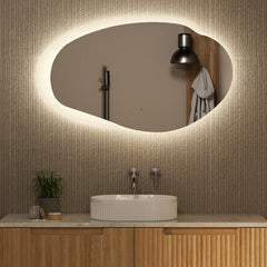 Carlisle LED Mirror 1100mm with Matte Grey Frame