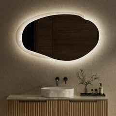Carlisle LED Mirror 1100mm with Matte Grey Frame