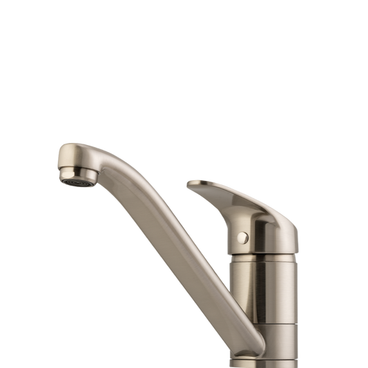 Oliveri London Single Lever Brushed Nickel Mixer