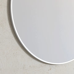 Otti London 700mm White Metal Frame Mirror