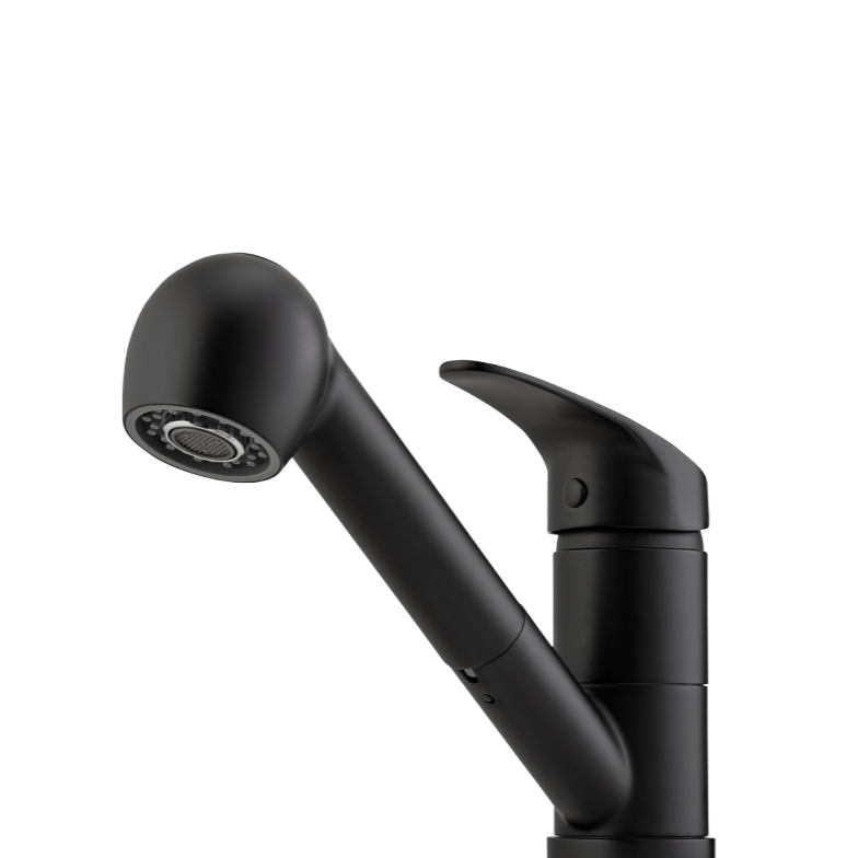 Oliveri London Pull Out Spray Mixer Matte Black