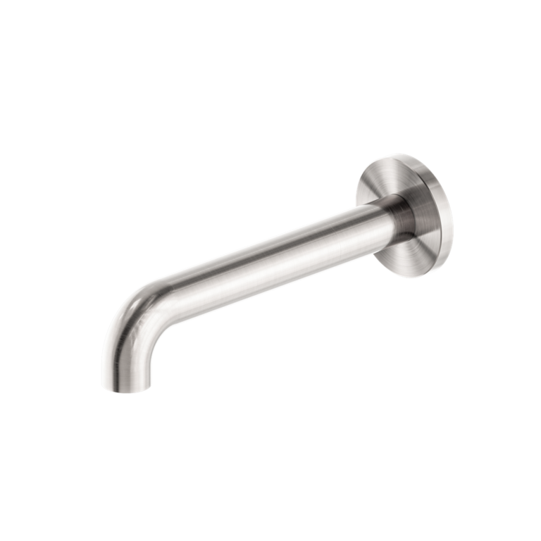 Nero Mecca Wall Basin/ Bath Spout Only - Brushed Nickel