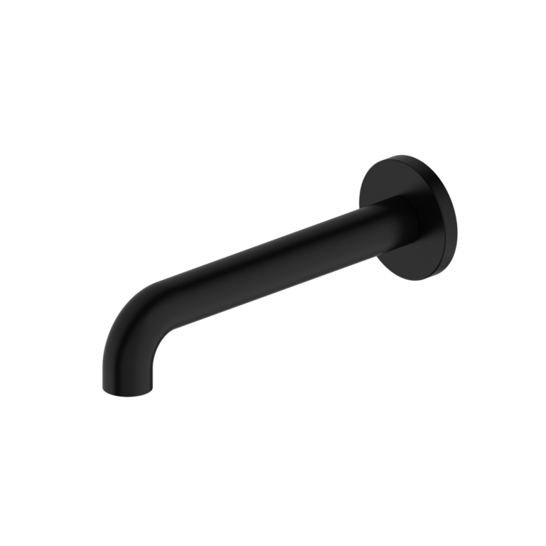 Nero Mecca Wall Basin/ Bath Spout Only - Matte Black