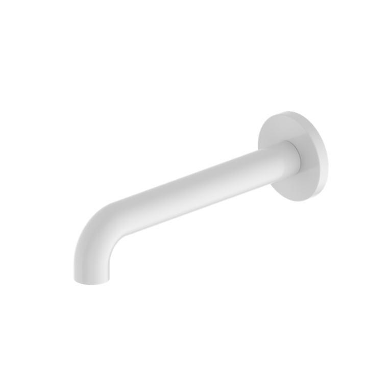 Nero Mecca Wall Basin/ Bath Spout Only - Matte White
